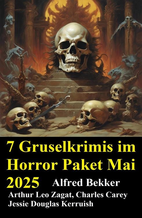 Produktbild: 7 Gruselkrimis im Horror Paket Mai 2025