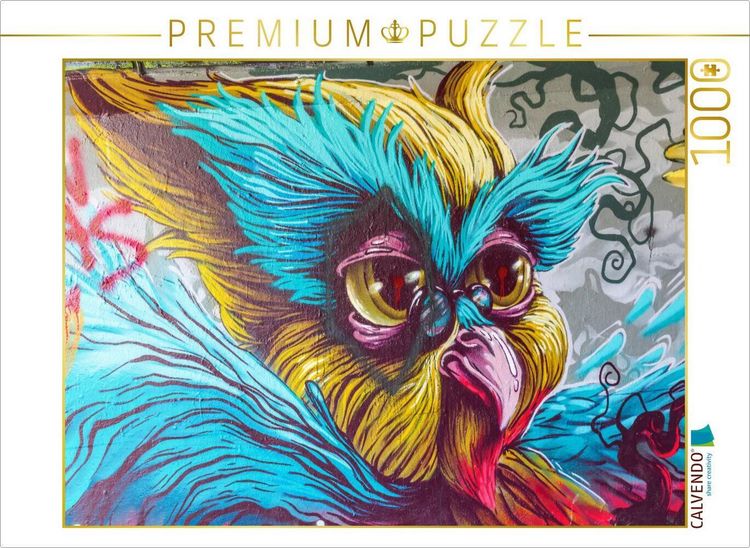 Produktbild: CALVENDO Puzzle Streetart in Eindhoven, Niederlande | 1000 Teile Lege-Gr&ouml;&szlig;e 64x48cm Foto-Puzzle f&uuml;r gl&uuml;ckliche Stunden