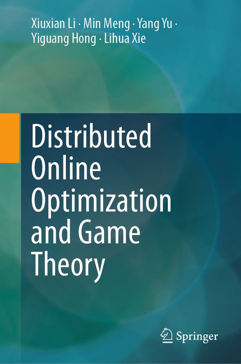 Produktbild: Distributed Online Optimization and Game Theory