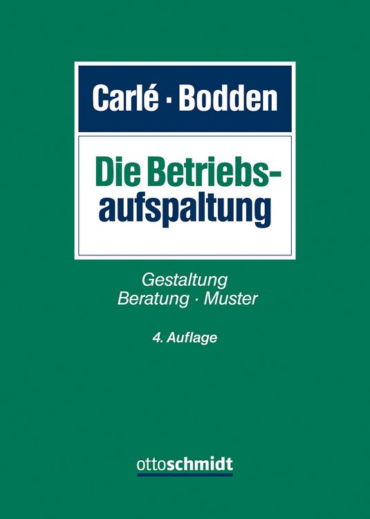 Produktbild: Die Betriebsaufspaltung