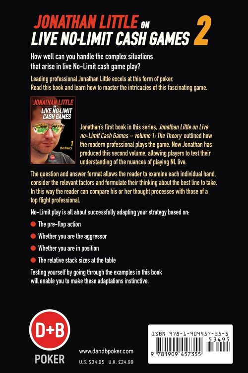 Produktbild: Jonathan Little on Live No-Limit Cash Games, Volume 2