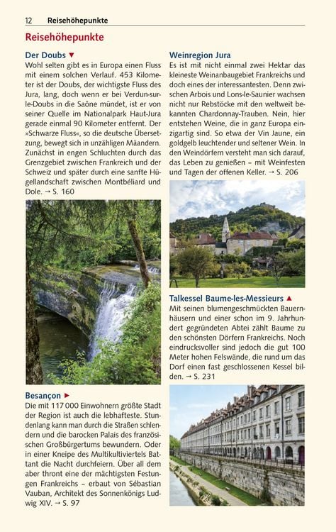 Produktbild: TRESCHER Reiseführer Französischer Jura