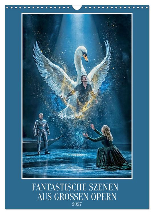 Produktbild: Fantastische Szenen aus gro&szlig;en Opern (Wandkalender 2027 DIN A3 hoch), CALVENDO Monatskalender