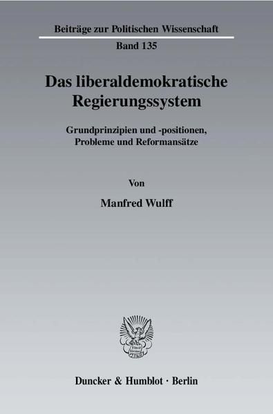 Produktbild: Das liberaldemokratische Regierungssystem.