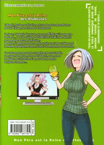 Produktbild: Mon p&egrave;re est la reine des Vtubeuses. Tome 1