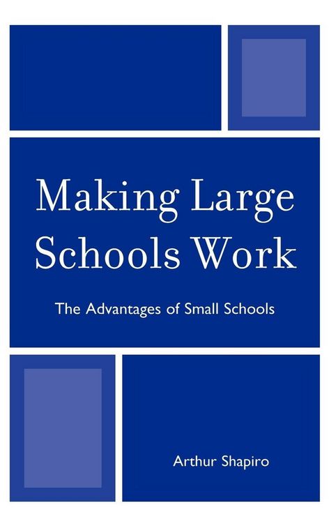 Produktbild: Making Large Schools Work