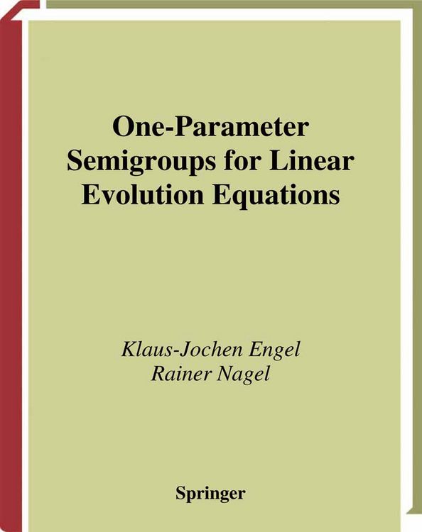 Produktbild: One-Parameter Semigroups for Linear Evolution Equations