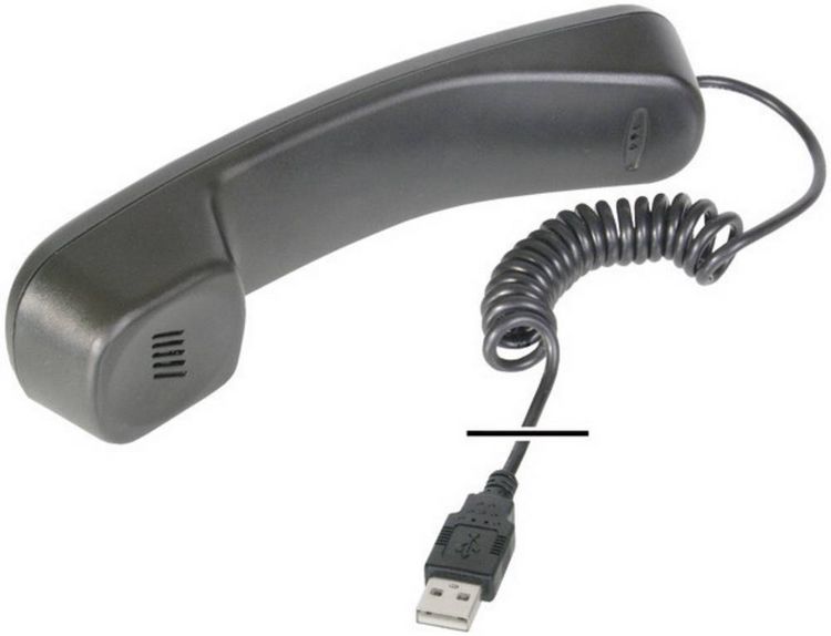 Produktbild: Digitus DA-70772 Schnurgebundener Telefonh&ouml;rer