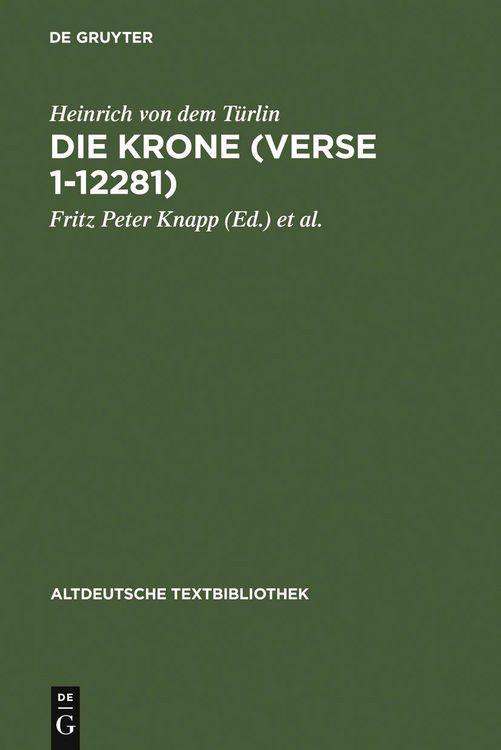 Produktbild: Die Krone (Verse 1-12281)