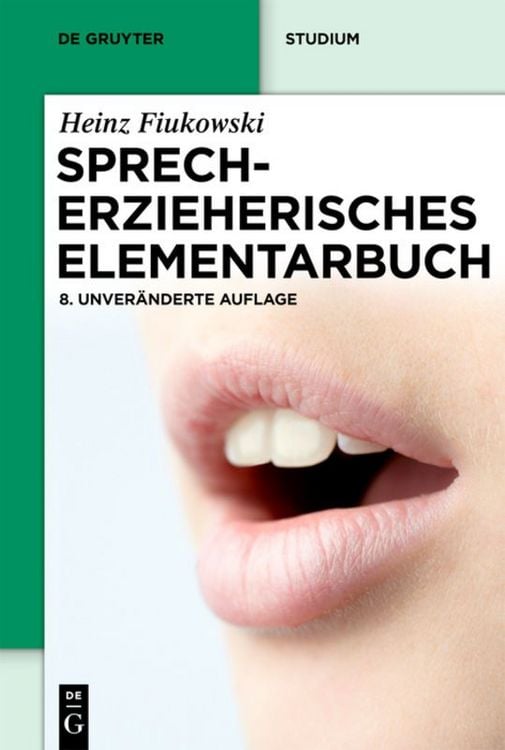 Produktbild: Sprecherzieherisches Elementarbuch
