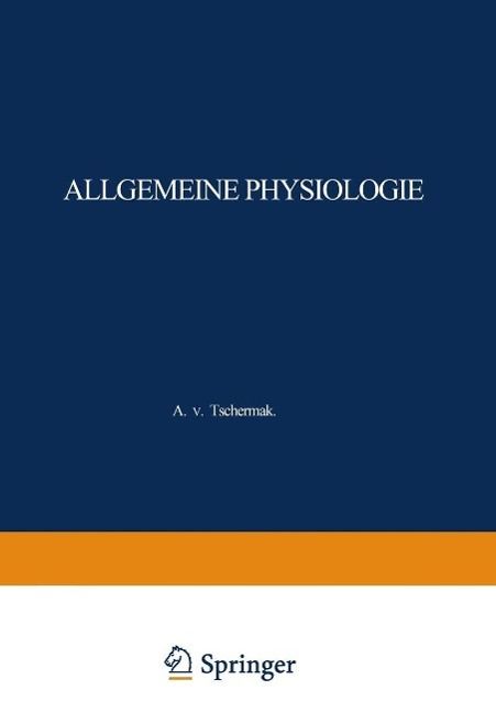 Produktbild: Allgemeine Physiologie