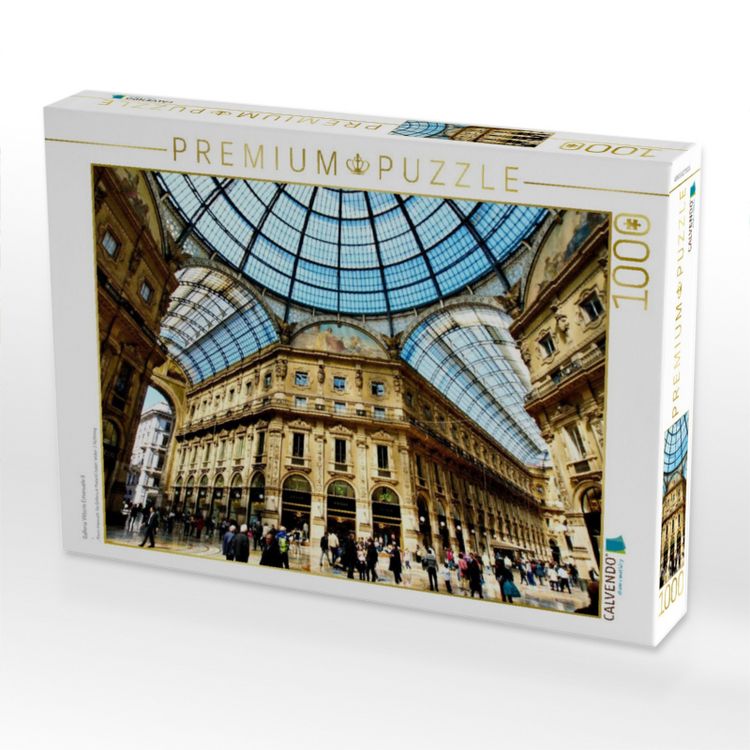 Produktbild: CALVENDO Puzzle Galleria Vittorio Emanuele II | 1000 Teile Lege-Gr&ouml;&szlig;e 64x48cm Foto-Puzzle f&uuml;r gl&uuml;ckliche Stunden