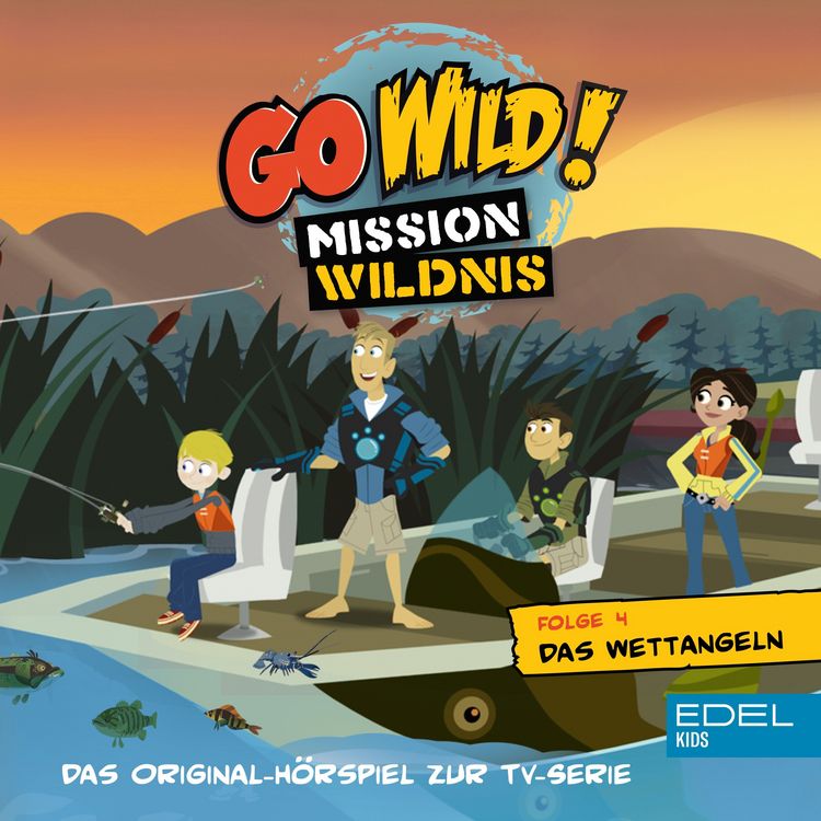 Produktbild: Folge 4: Das Wettangeln / Das Schnabeltier-Omlett (Das Original-H&ouml;rspiel zur TV-Serie)