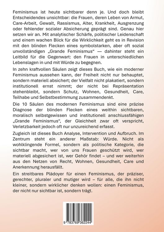 Produktbild: Die 10 S&auml;ulen des Modernen Feminismus