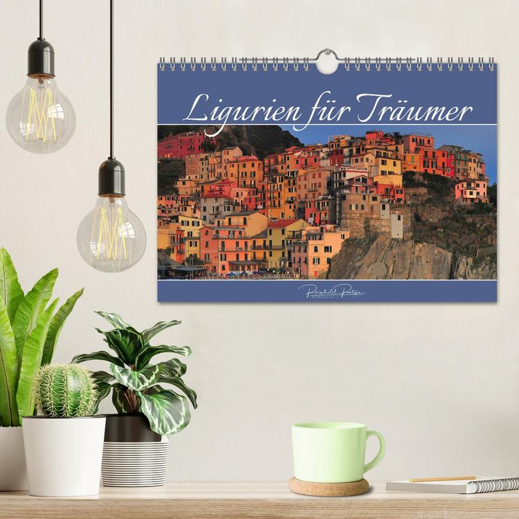 Produktbild: Ligurien f&uuml;r Tr&auml;umer (Wandkalender 2026 DIN A4 quer), CALVENDO Monatskalender