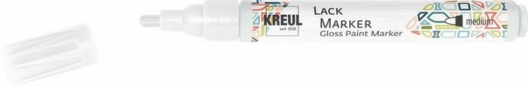 Produktbild: KREUL Lack Marker medium Wei&szlig;