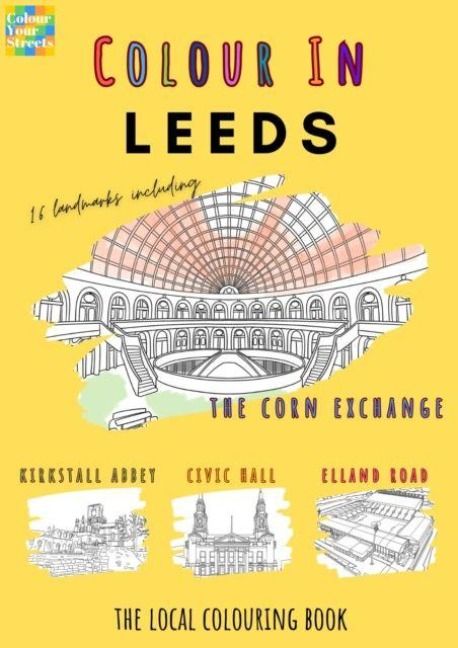 Produktbild: Leeds Colouring Book (A4)