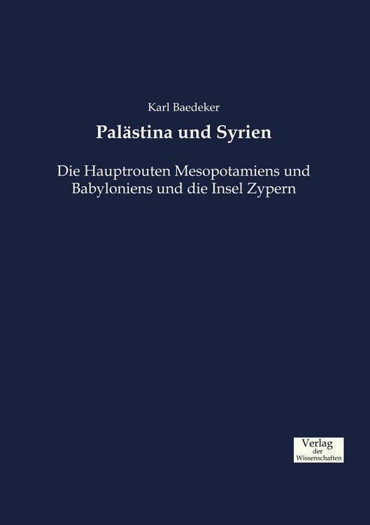 Produktbild: Pal&auml;stina und Syrien