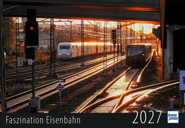 Produktbild: Faszination Eisenbahn Kalender 2027