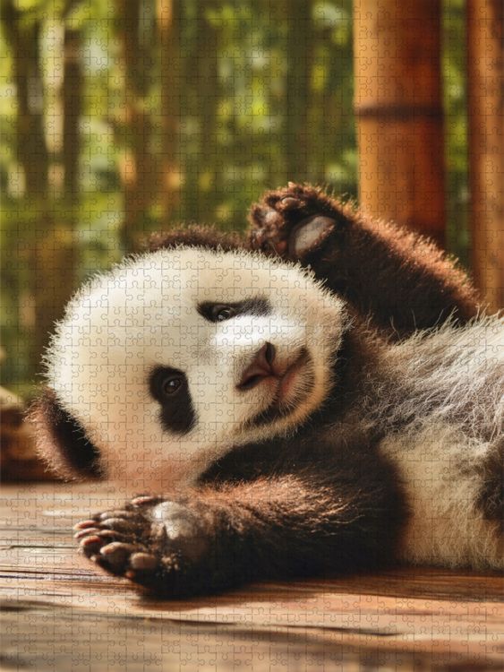 Produktbild: CALVENDO Puzzle Kleine Pfoten, gro&szlig;e Wirkung | 1000 Teile Lege-Gr&ouml;&szlig;e 64x48cm Foto-Puzzle f&uuml;r gl&uuml;ckliche Stunden