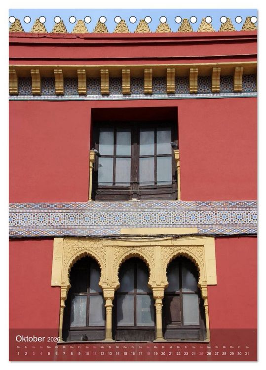 Produktbild: Andalusische Momente (Tischkalender 2026 DIN A5 hoch), CALVENDO Monatskalender
