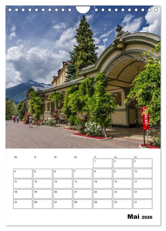 Produktbild: MERAN Terminplaner (Wandkalender 2026 DIN A4 hoch), CALVENDO Monatskalender