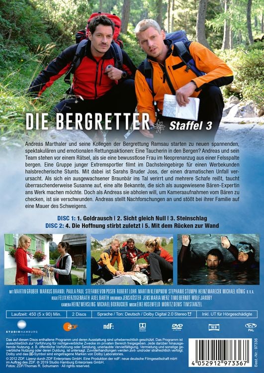 Produktbild: Die Bergretter - Staffel 3 [2 DVDs]