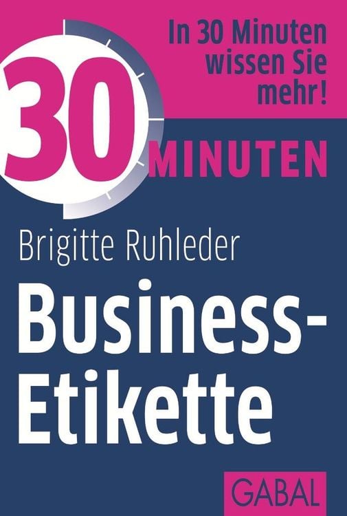 Produktbild: 30 Minuten Business-Etikette