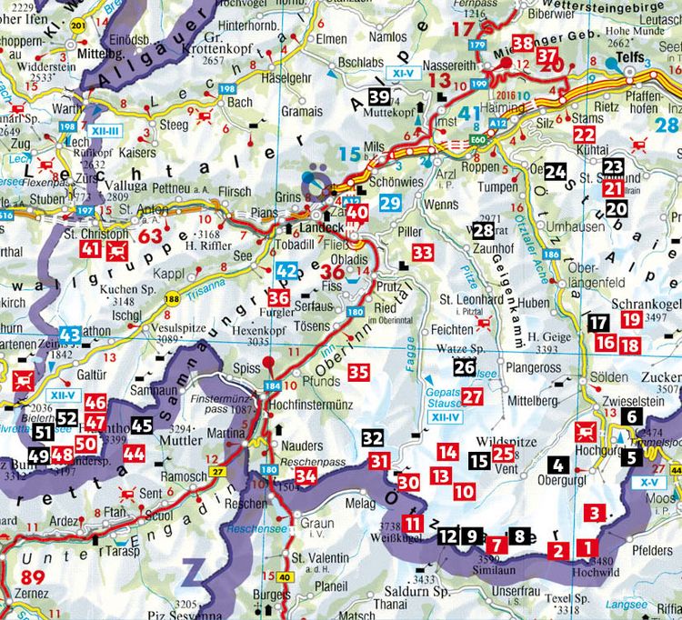 Produktbild: ROTHER Skitourenf&uuml;hrer &Ouml;tztal - Silvretta