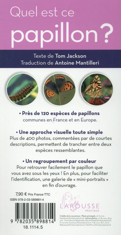 Produktbild: Quel est ce papillon ?