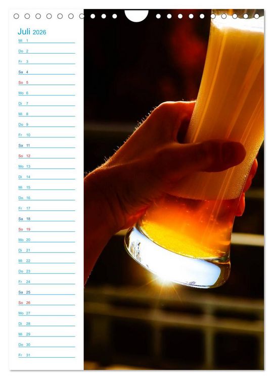 Produktbild: Bier (Wandkalender 2026 DIN A4 hoch), CALVENDO Monatskalender