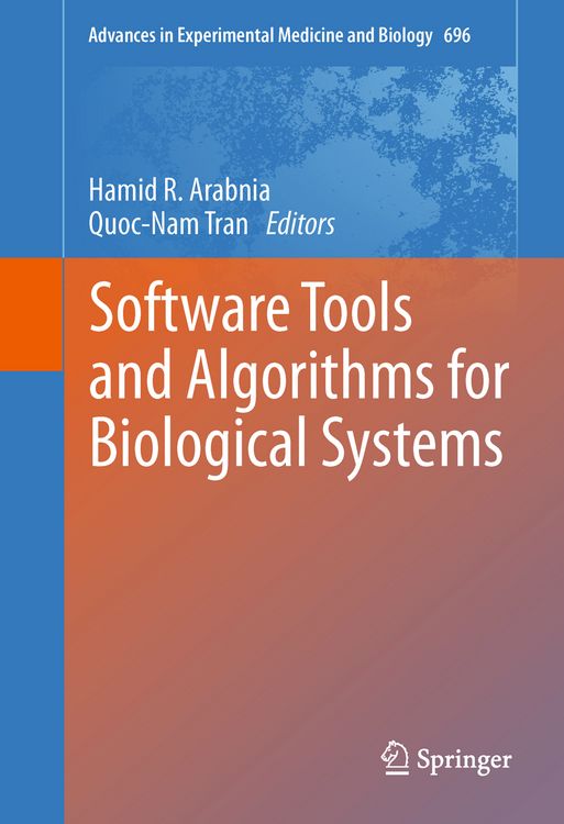 Produktbild: Software Tools and Algorithms for Biological Systems