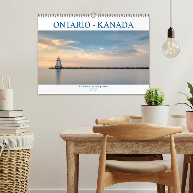 Produktbild: Ontario Kanada, Lake Huron und Georgian Bay (Wandkalender 2026 DIN A3 quer), CALVENDO Monatskalender
