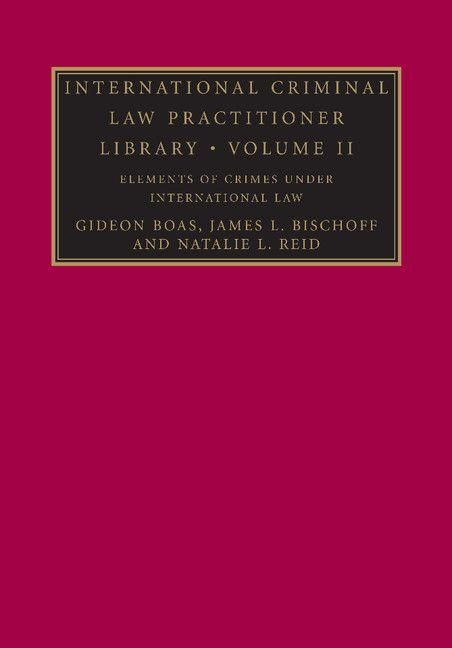 Produktbild: International Criminal Law Practitioner Library