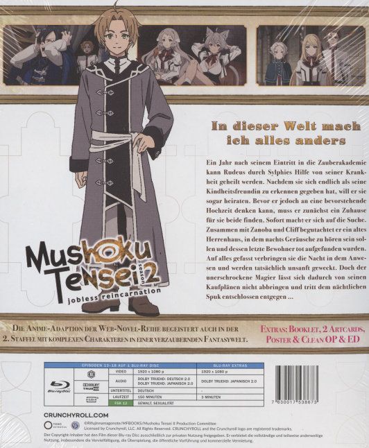 Produktbild: Mushoku Tensei: Jobless Reincarnation - Staffel 2 - Vol.3