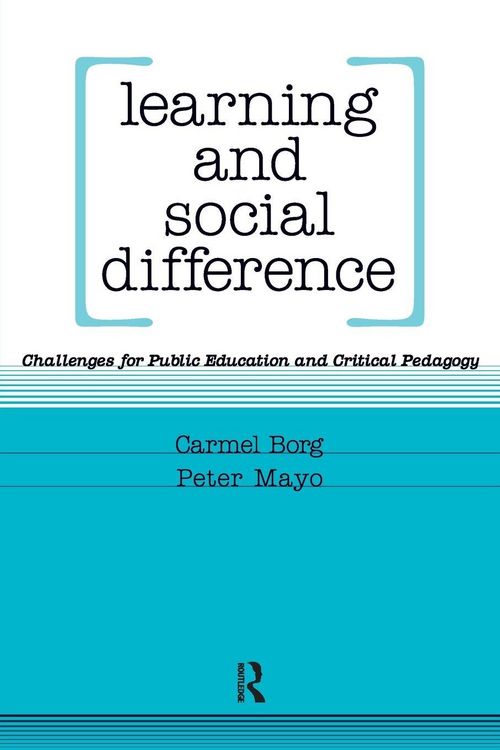 Produktbild: Learning and Social Difference