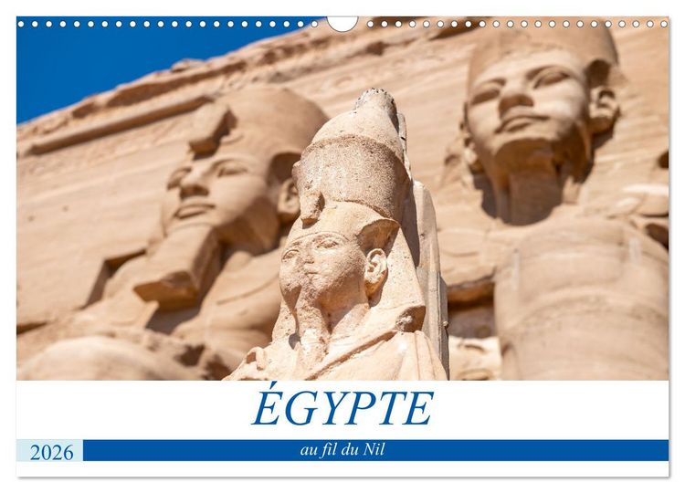 Produktbild: &Eacute;gypte, sur les rives du Nil (Calendrier mural 2026 DIN A3 vertical), CALVENDO calendrier mensuel