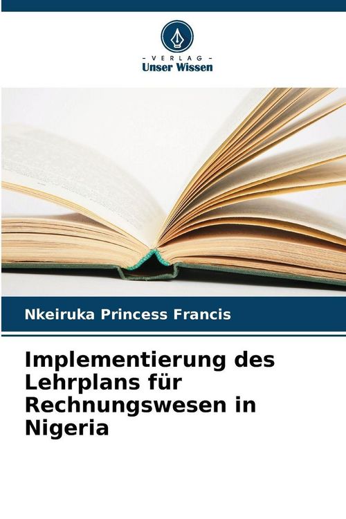 Produktbild: Implementierung des Lehrplans f&uuml;r Rechnungswesen in Nigeria