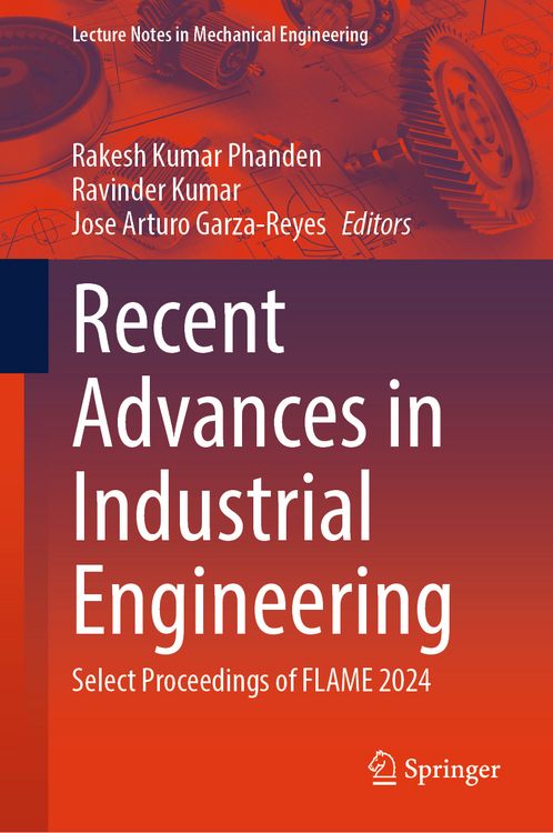 Produktbild: Recent Advances in Industrial Engineering