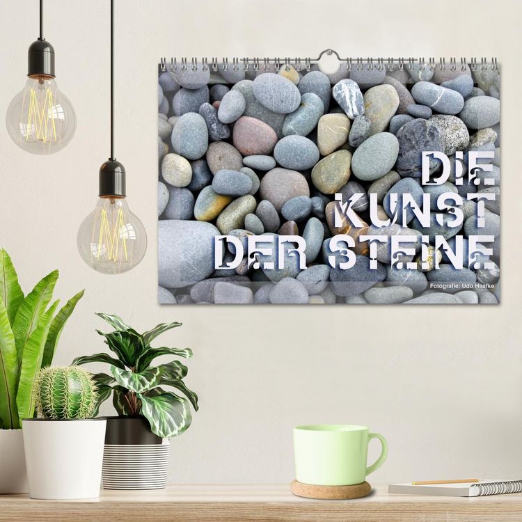 Produktbild: Die Kunst der Steine / 2026 (Wandkalender 2026 DIN A4 quer), CALVENDO Monatskalender