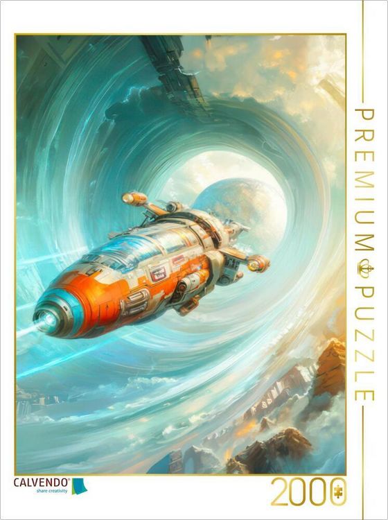 Produktbild: CALVENDO Puzzle Science-Fiction-Zukunftsvision | 2000 Teile Lege-Gr&ouml;&szlig;e 90x67cm Foto-Puzzle f&uuml;r gl&uuml;ckliche Stunden