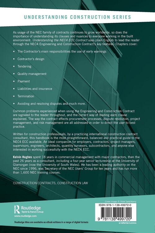 Produktbild: Understanding the NEC4 ECC Contract