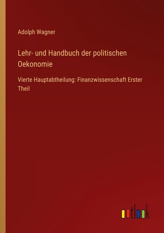 Produktbild: Lehr- und Handbuch der politischen Oekonomie