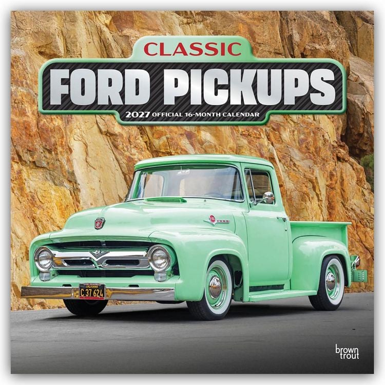 Produktbild: Classic Ford Pickups 2027 &ndash; 16-Monatskalender