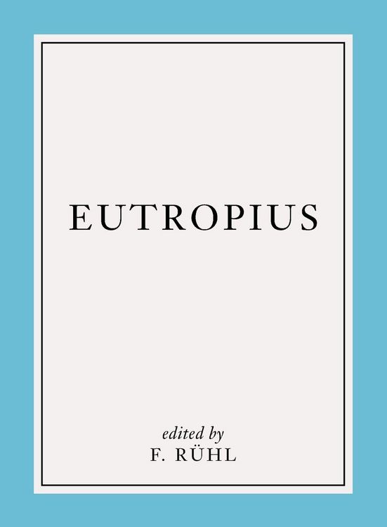 Produktbild: Breviarium Histori&aelig; Roman&aelig;