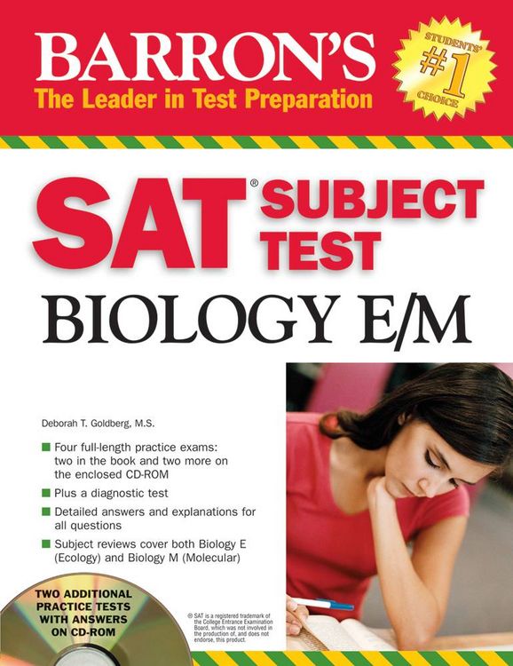 Produktbild: Barron's SAT Subject Test Biology E/M 2008