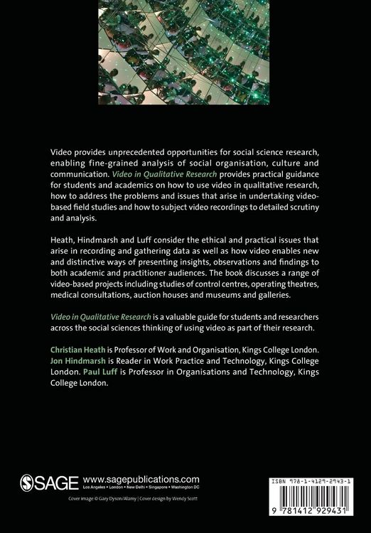 Produktbild: Video in Qualitative Research