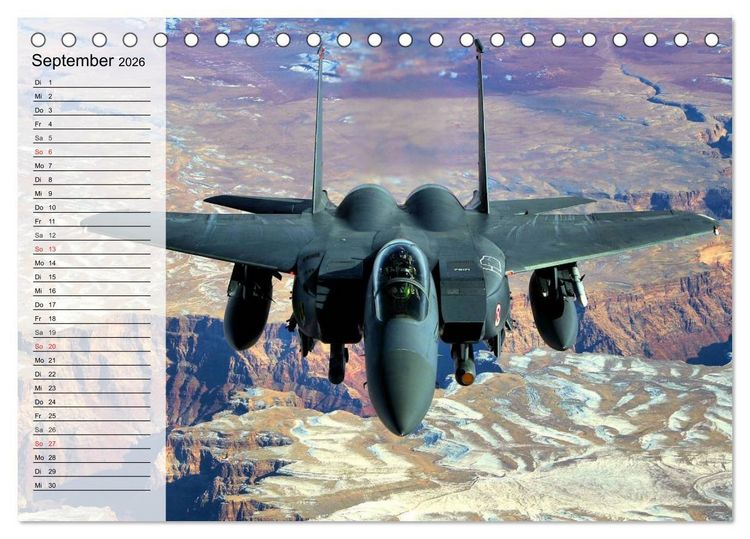 Produktbild: Streitkraft. Milit&auml;rische Impressionen (Tischkalender 2026 DIN A5 quer), CALVENDO Monatskalender