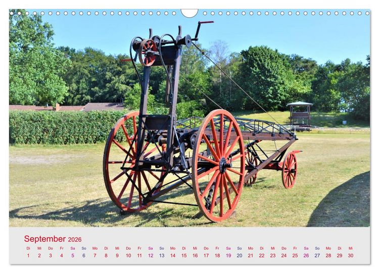 Produktbild: Oldtimer-FEUERWEHR (Wandkalender 2026 DIN A3 quer), CALVENDO Monatskalender