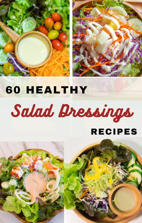 Produktbild: 60 Healthy Salad Dressings Recipes